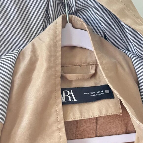 Zara hoodie rain coat jacket - Picture 4 of 4